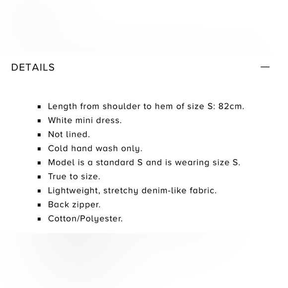 Hello Molly Pretty Girls Wear White white mini dress - size S - Picture 8 of 8